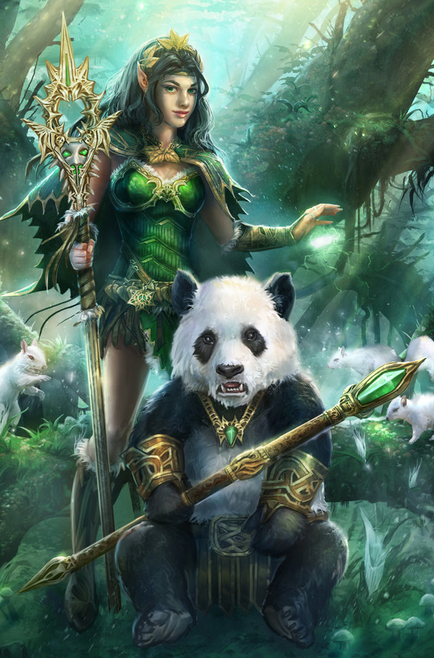 lord of pandas and princess
